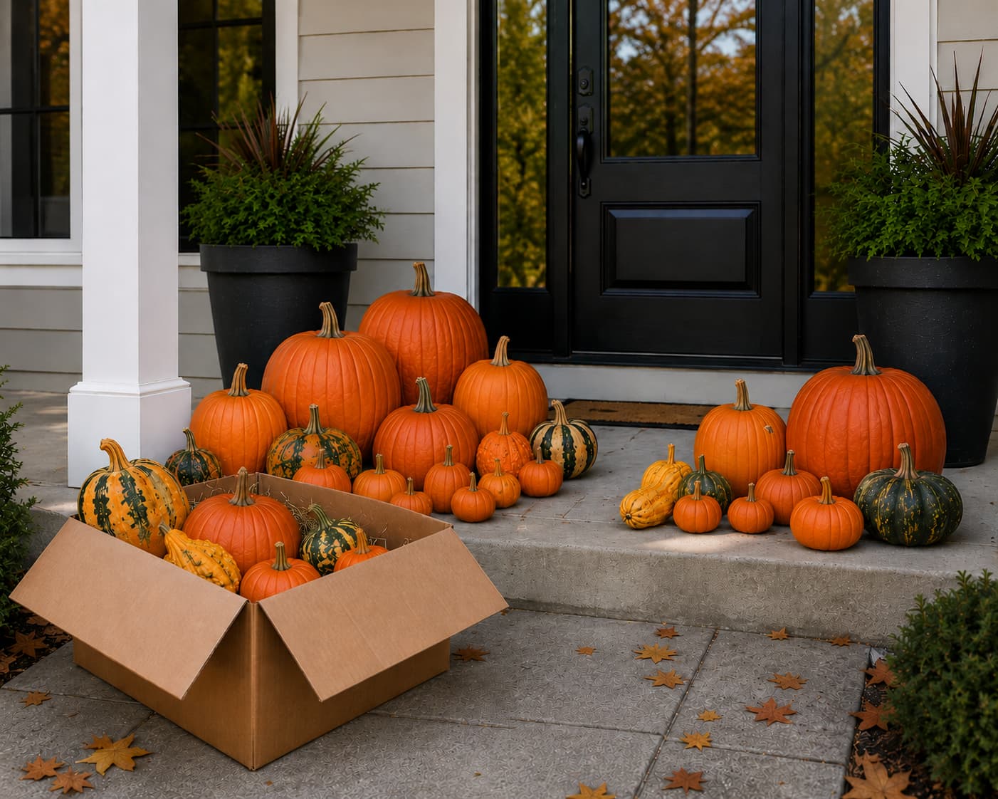 Drop-Off package delivered in a box
